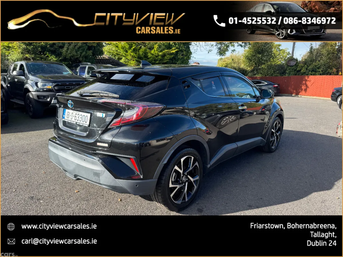 Toyota C-HR Hatchback, Petrol Hybrid, 2018, Black