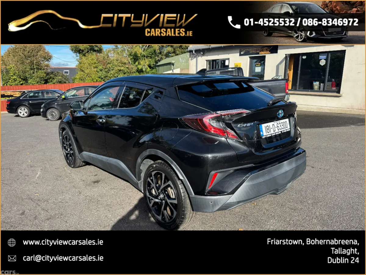 Toyota C-HR Hatchback, Petrol Hybrid, 2018, Black