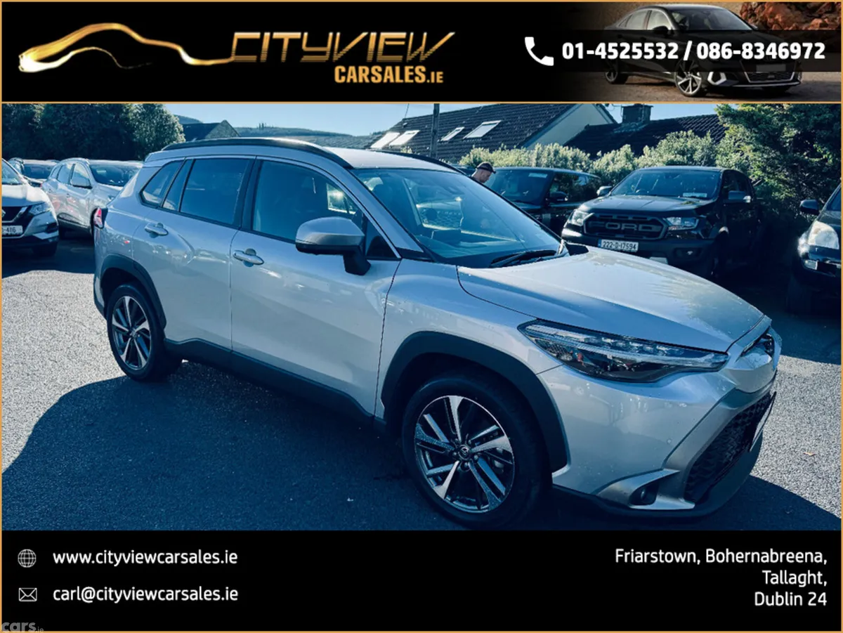 Toyota Corolla Cross SUV, Petrol Hybrid, 2023, Silver