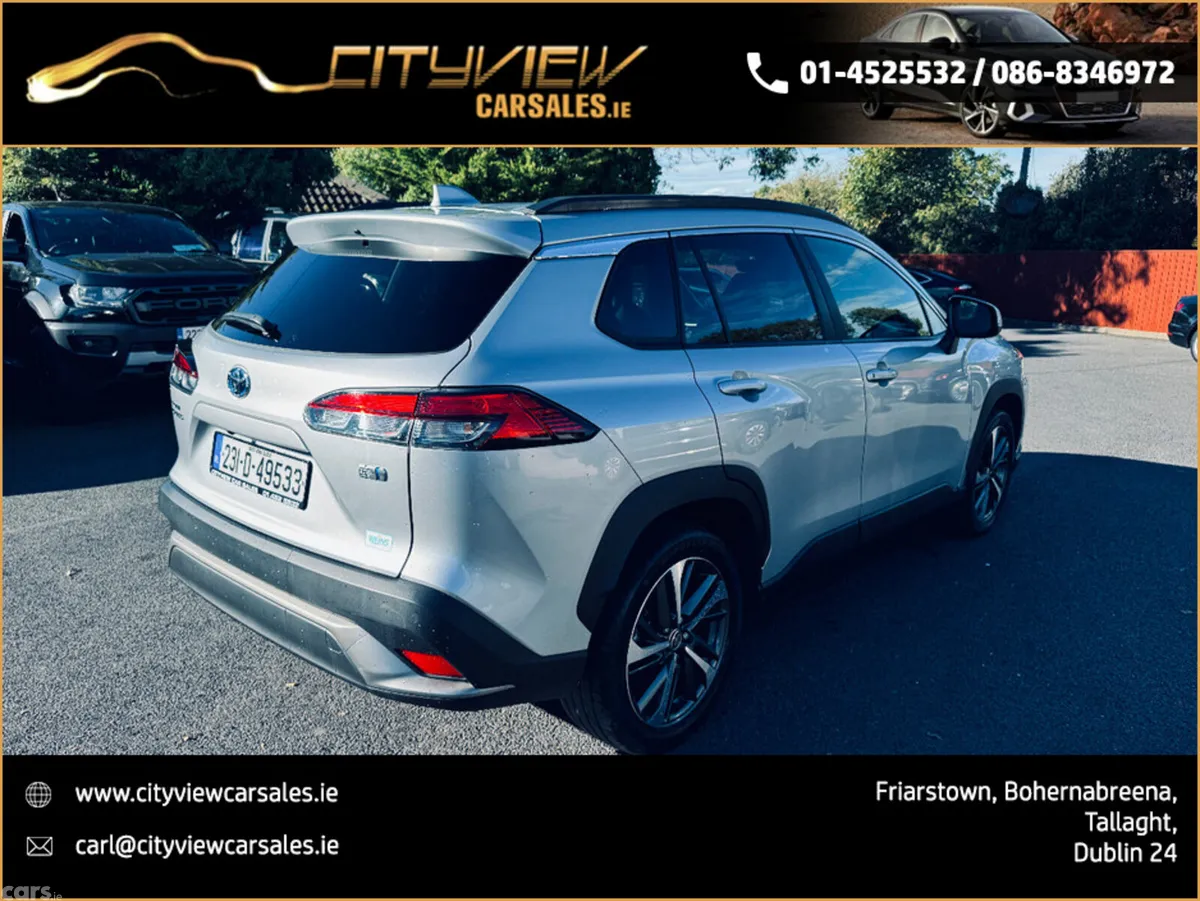 Toyota Corolla Cross SUV, Petrol Hybrid, 2023, Silver