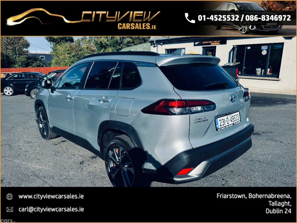 Toyota Corolla Cross SUV, Petrol Hybrid, 2023, Silver