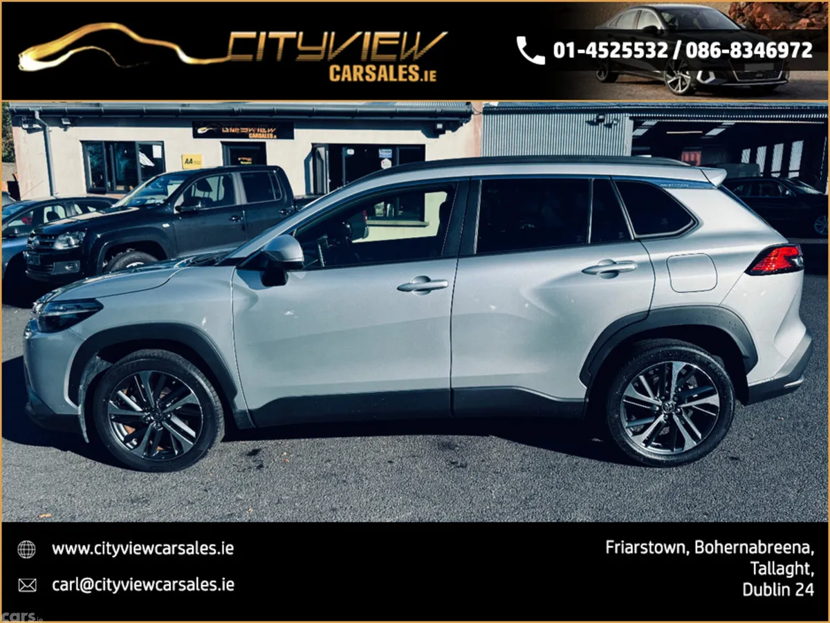 Toyota Corolla Cross SUV, Petrol Hybrid, 2023, Silver