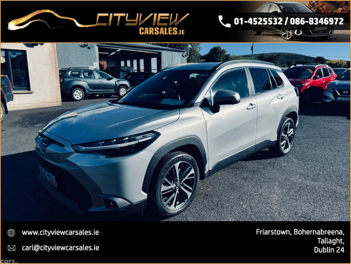 Toyota Corolla Cross SUV, Petrol Hybrid, 2023, Silver