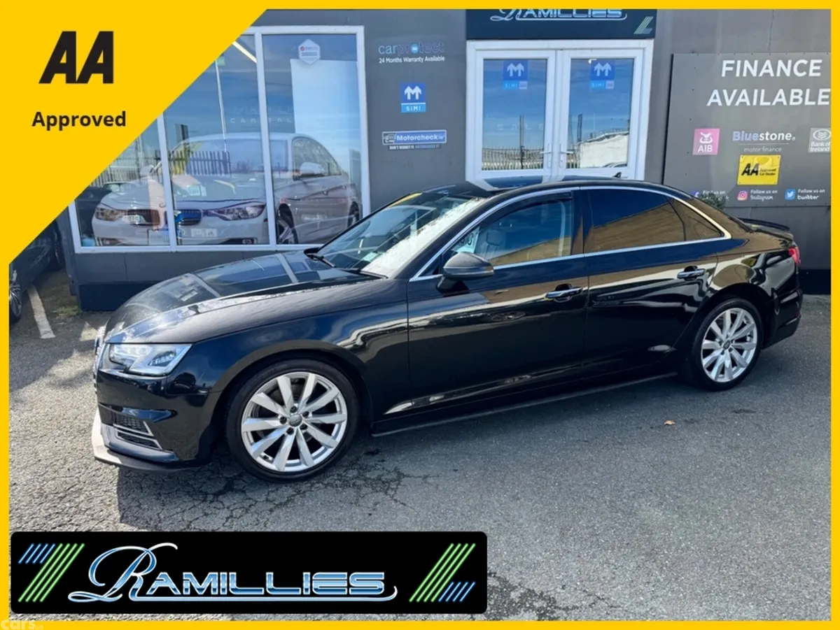 Audi A4 Saloon, Diesel, 2019, Black