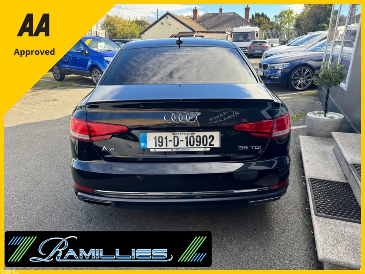 Audi A4 Saloon, Diesel, 2019, Black