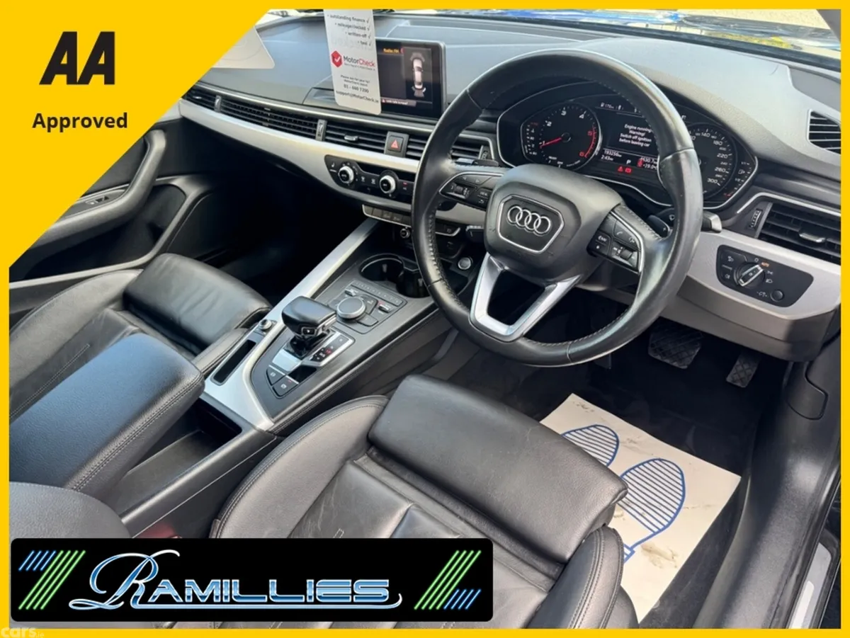Audi A4 Saloon, Diesel, 2019, Black