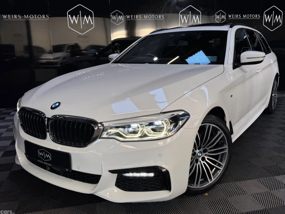 BMW 5-Series Estate, Diesel, 2020, White