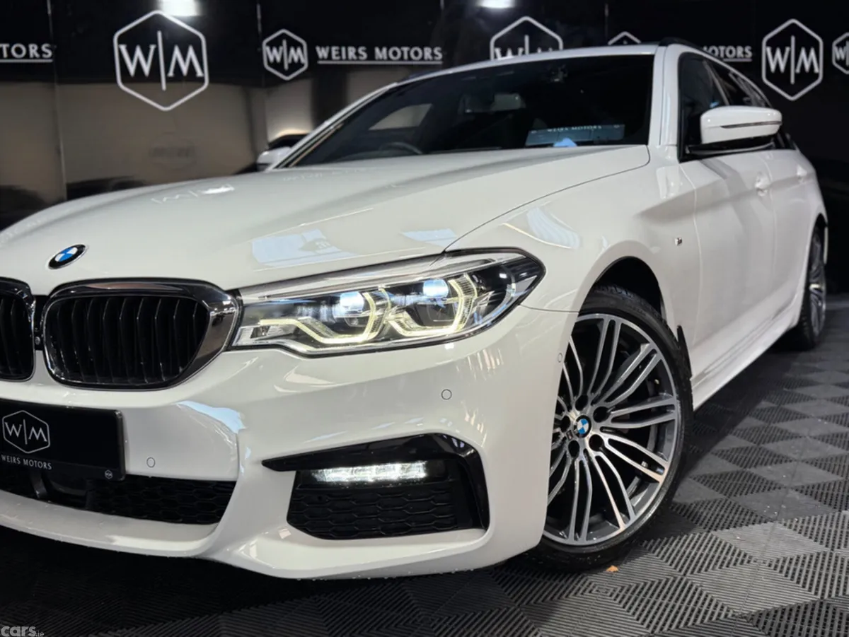 BMW 5-Series Estate, Diesel, 2020, White