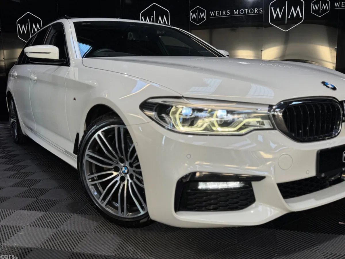 BMW 5-Series Estate, Diesel, 2020, White