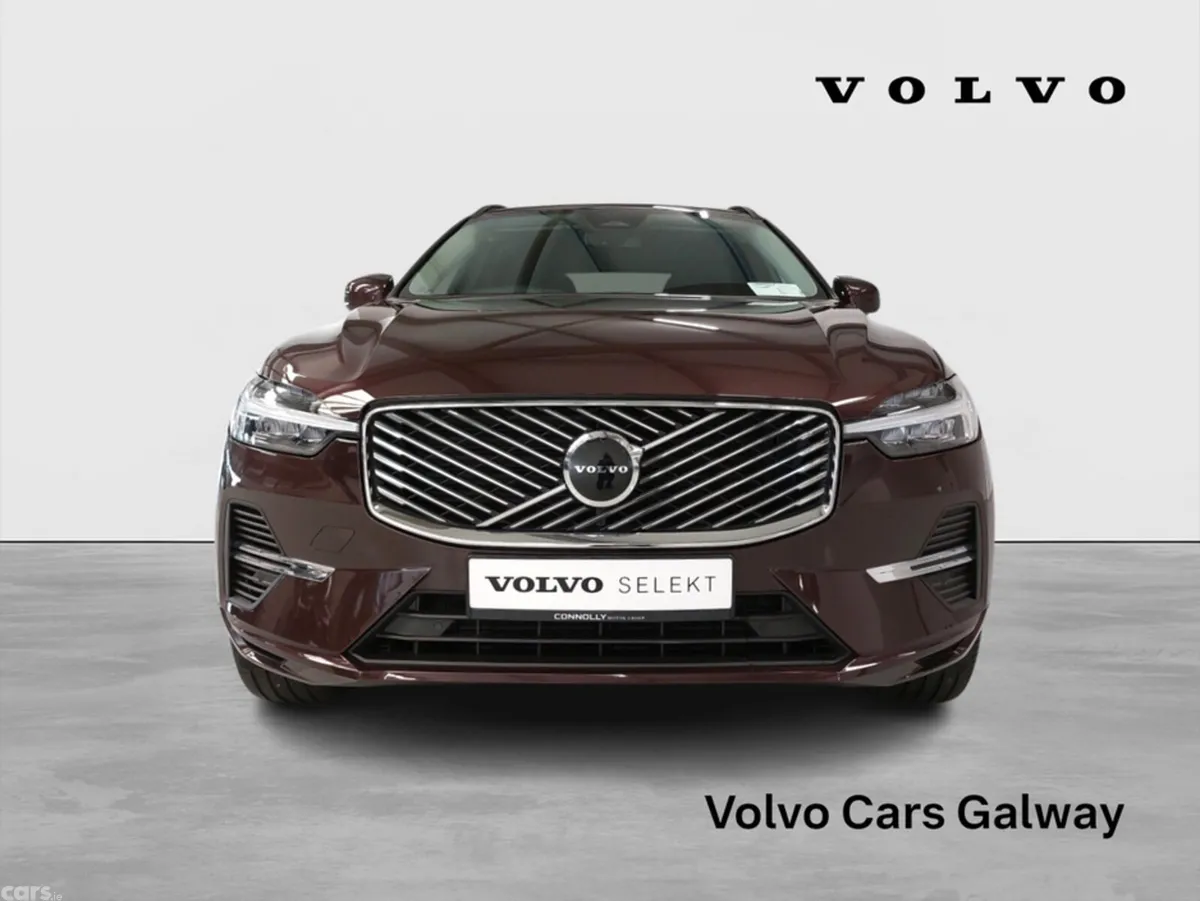 Volvo XC60 SUV, Petrol Plug-in Hybrid, 2025, Red