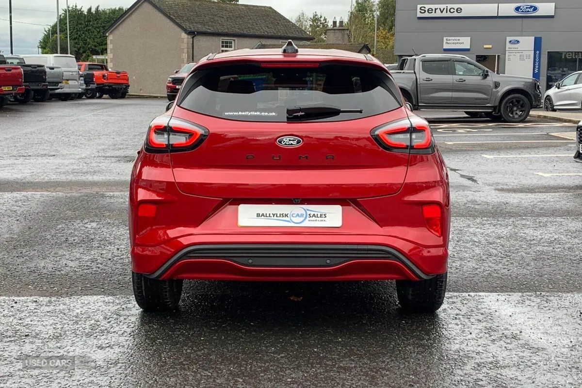 Ford Puma SUV, Petrol, 2026, Red