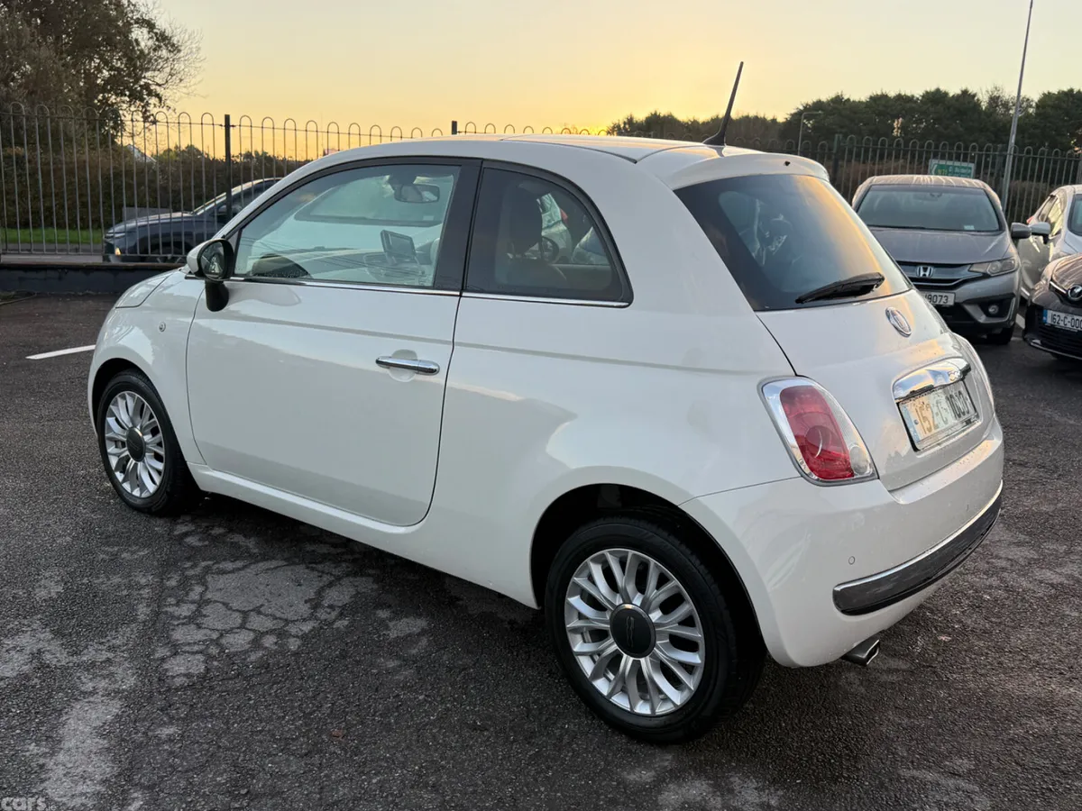 Fiat 500 Hatchback, Petrol, 2015, White