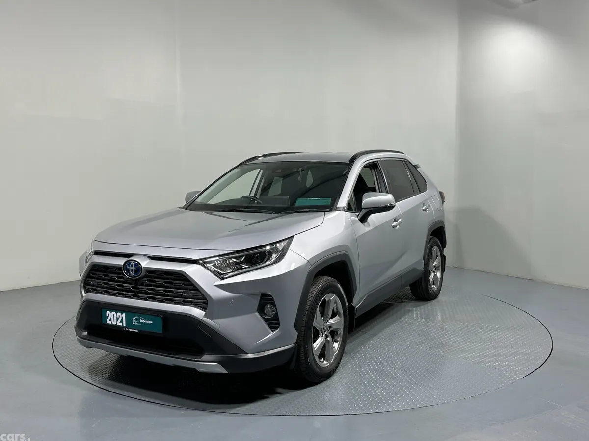 Toyota RAV4 SUV, Petrol Hybrid, 2021, Silver
