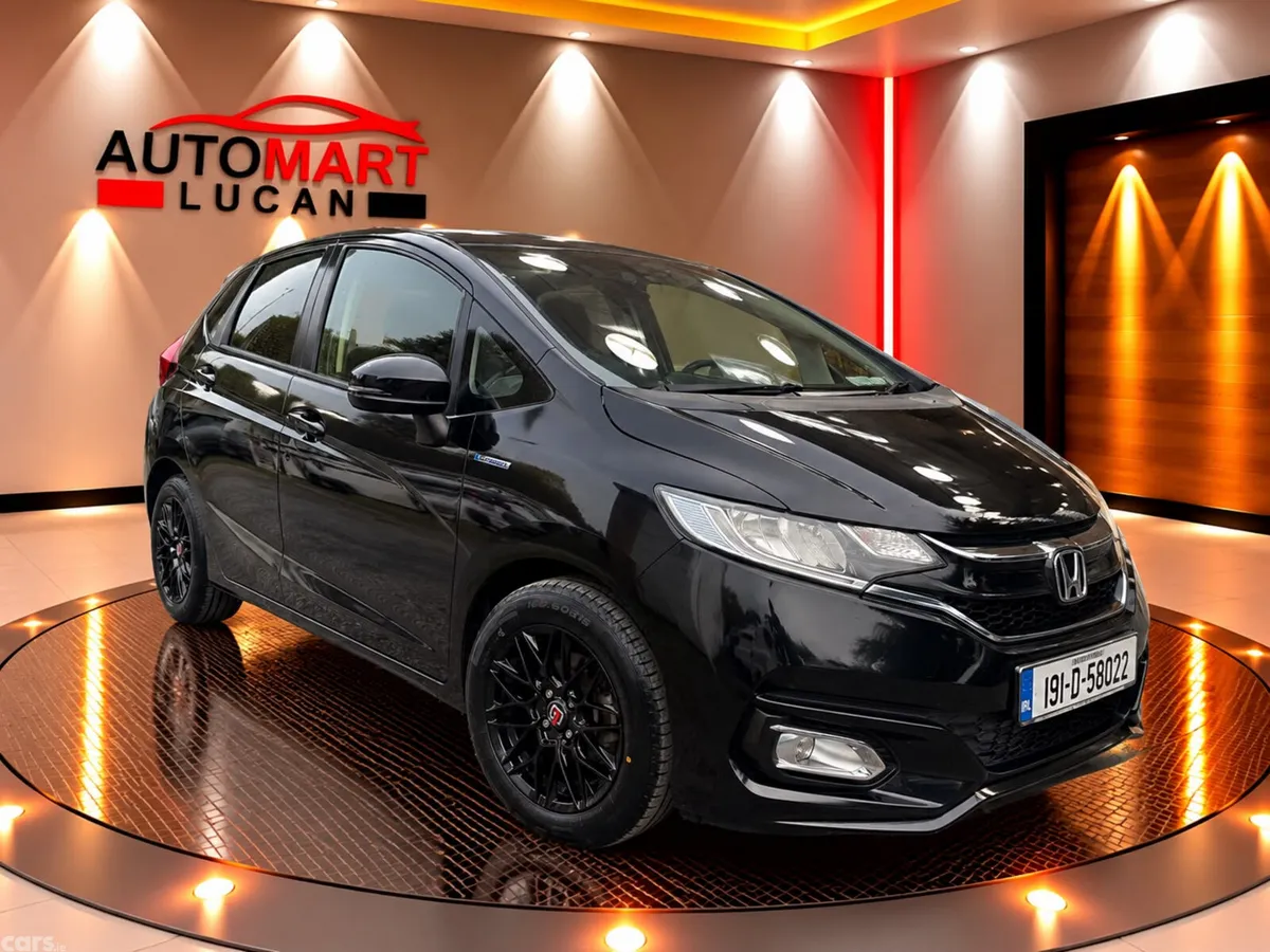 Honda Fit Hatchback, Petrol Hybrid, 2019, Black