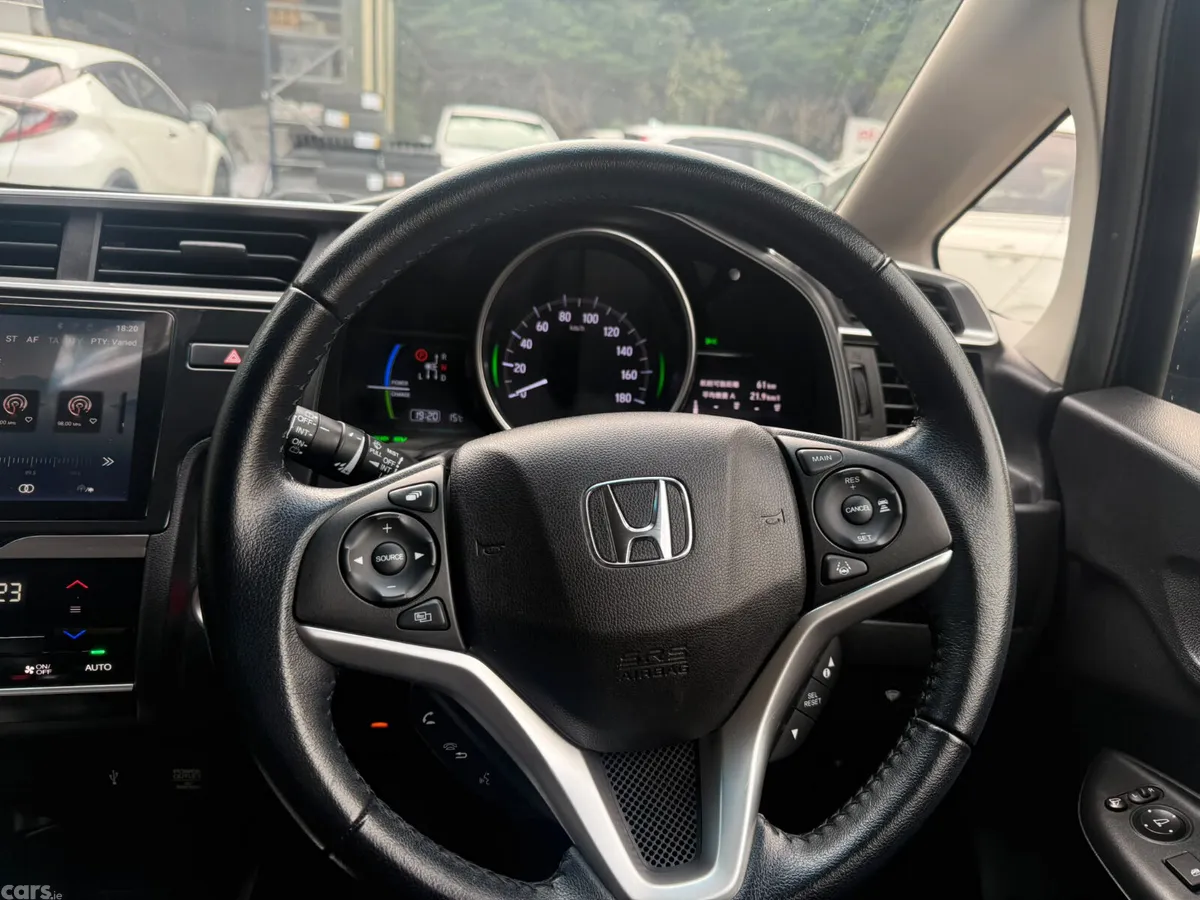 Honda Fit Hatchback, Petrol Hybrid, 2019, Black