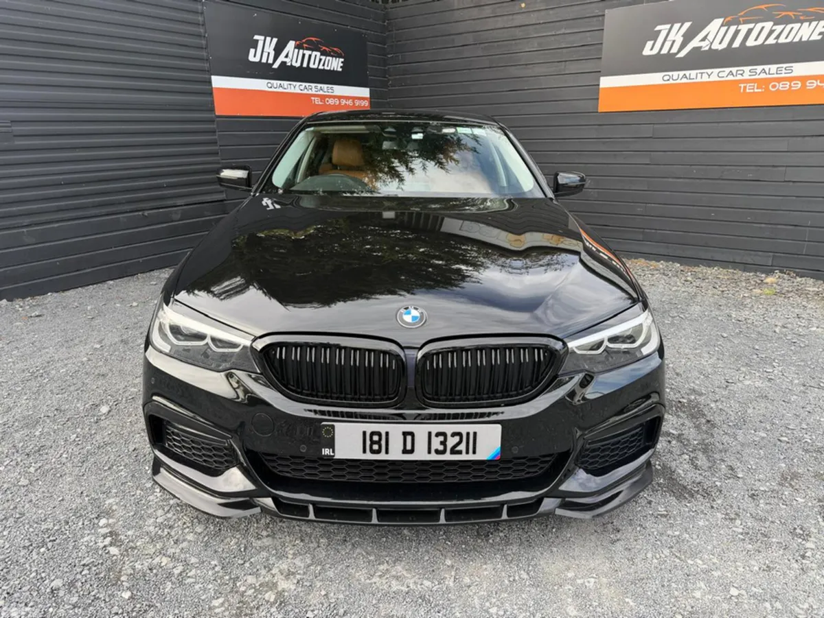 BMW 5-Series Saloon, Diesel, 2018, Black
