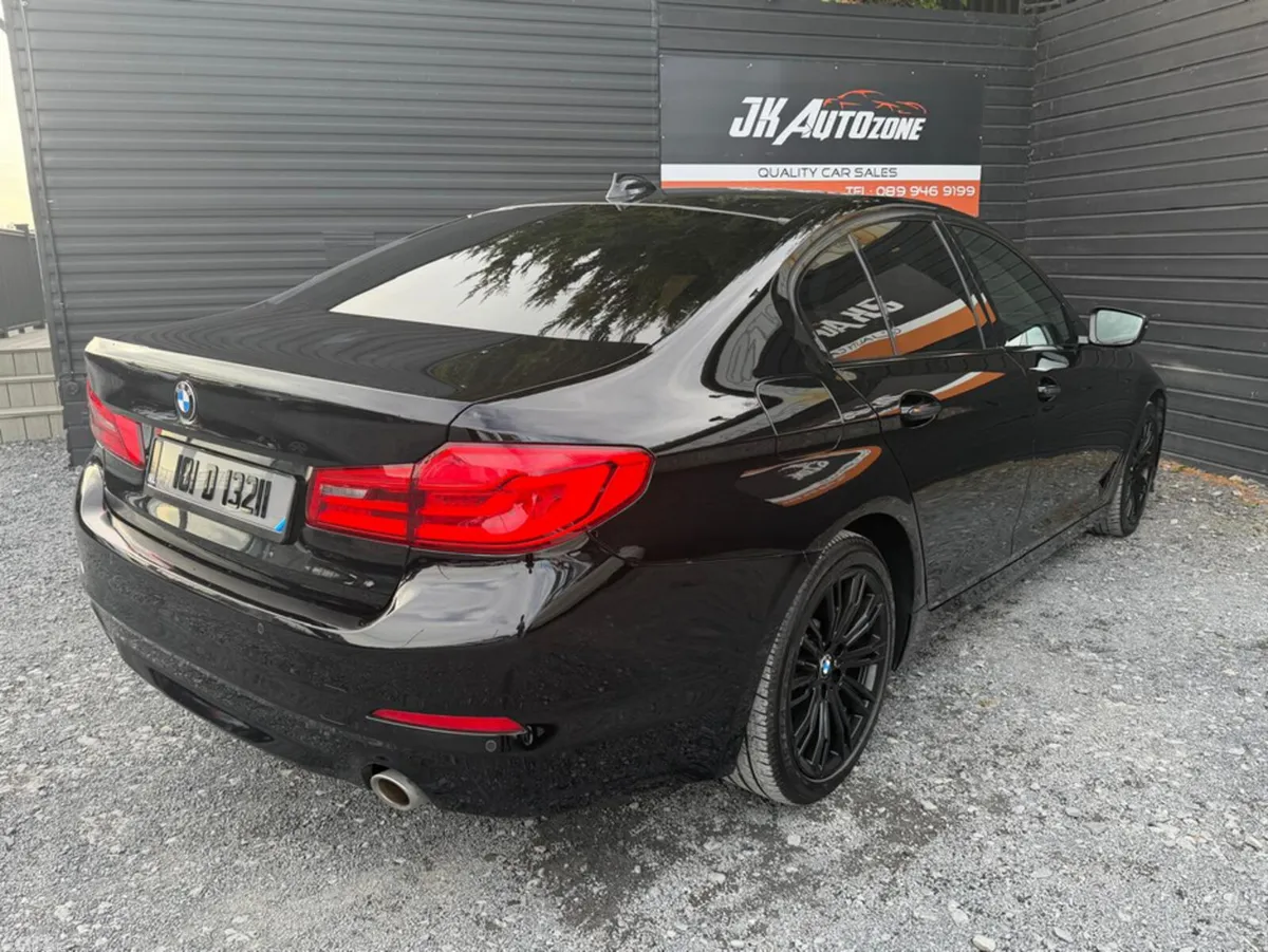 BMW 5-Series Saloon, Diesel, 2018, Black