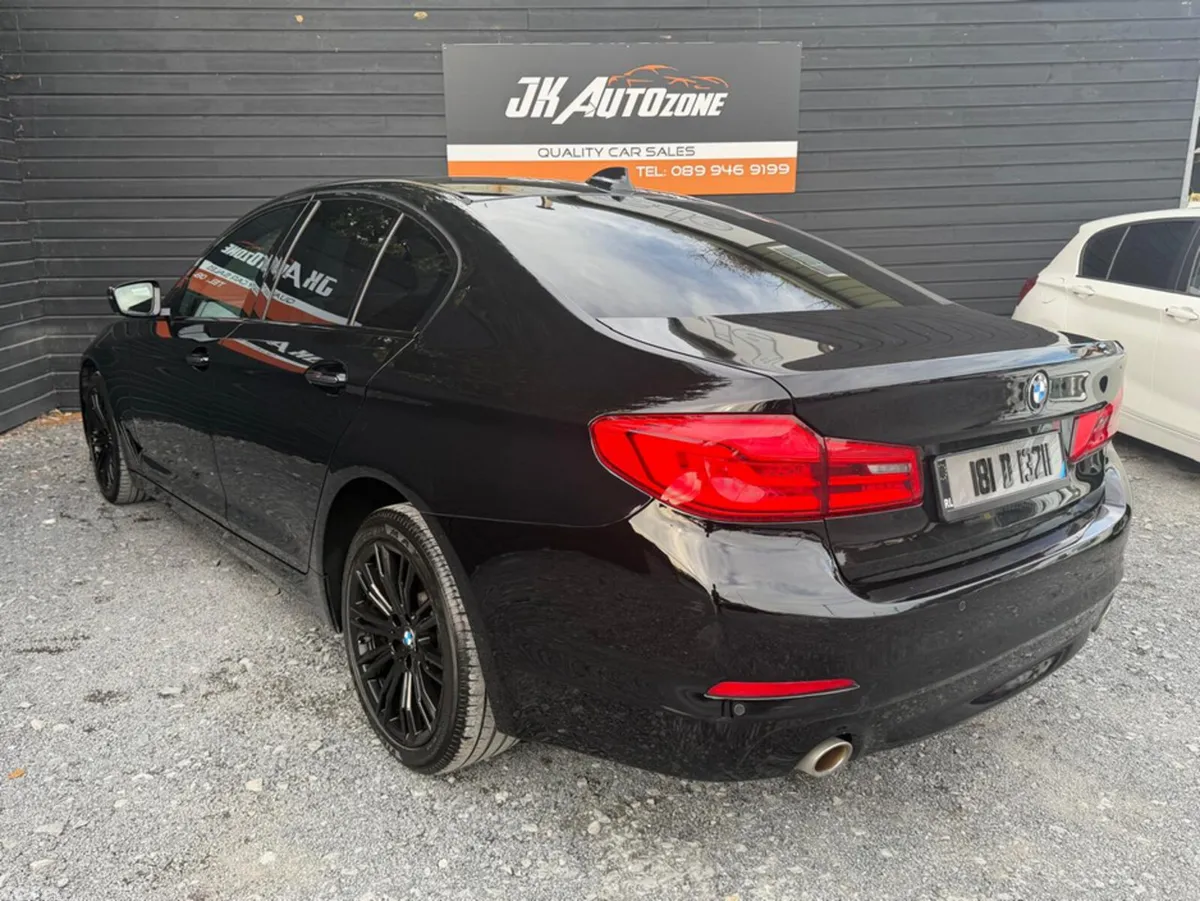 BMW 5-Series Saloon, Diesel, 2018, Black