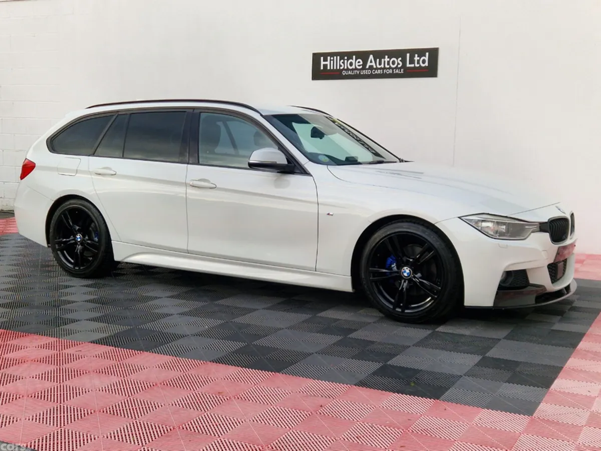 BMW 3-Series Estate, Diesel, 2014, White