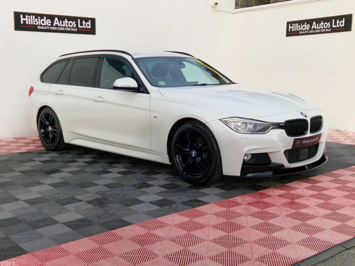 BMW 3-Series Estate, Diesel, 2014, White
