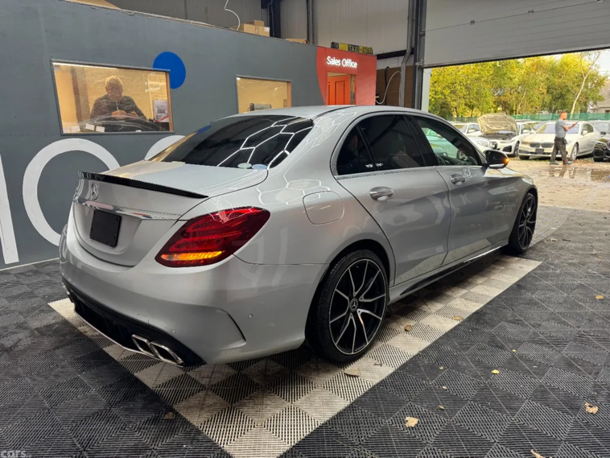 Mercedes-Benz C-Class Saloon, Petrol, 2018, Silver