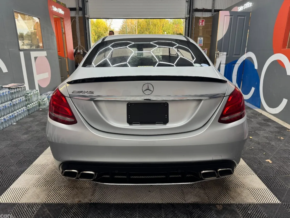 Mercedes-Benz C-Class Saloon, Petrol, 2018, Silver