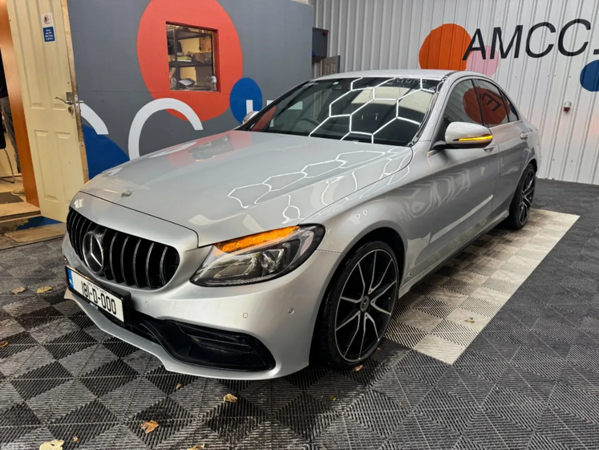 Mercedes-Benz C-Class Saloon, Petrol, 2018, Silver