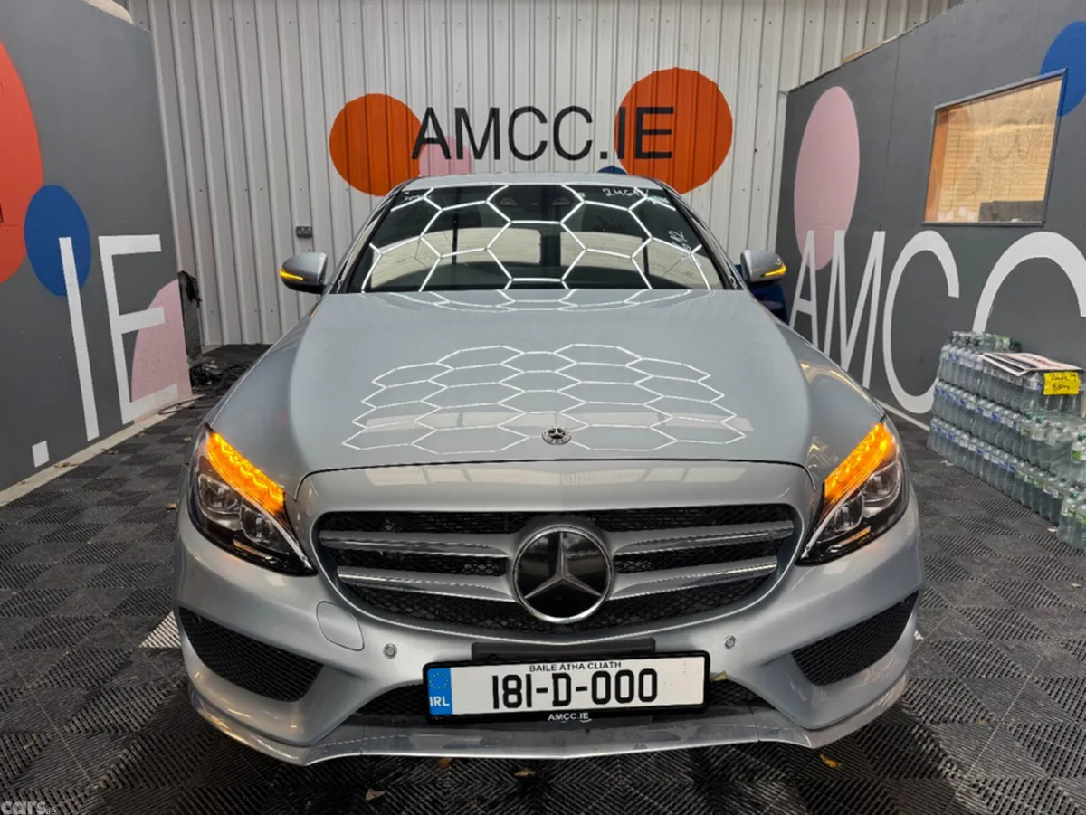 Mercedes-Benz C-Class Saloon, Petrol, 2018, Silver