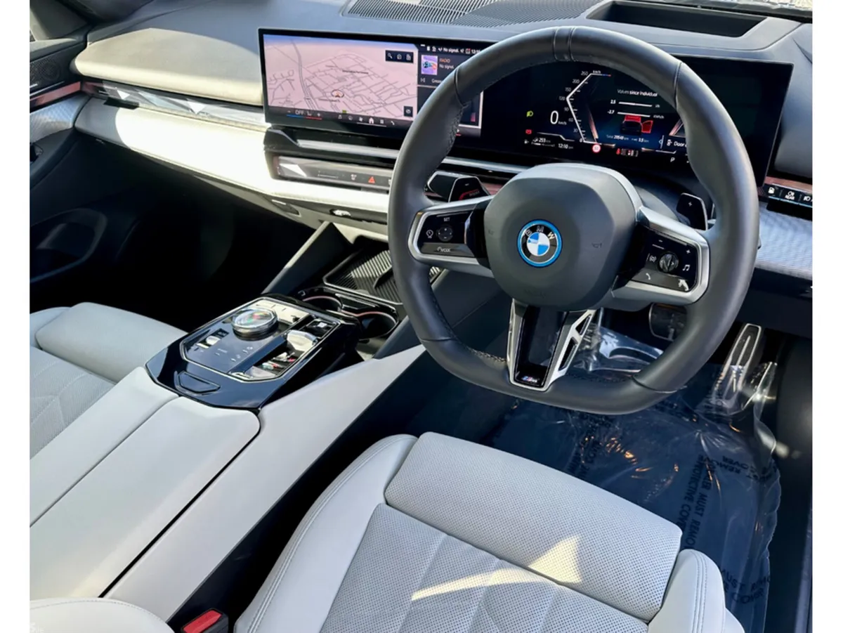 BMW 5-Series Saloon, Petrol Hybrid, 2026, Black