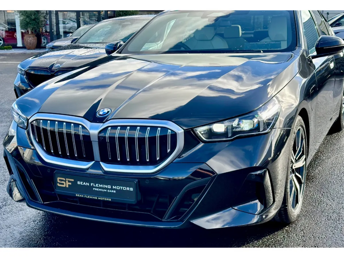 BMW 5-Series Saloon, Petrol Hybrid, 2026, Black