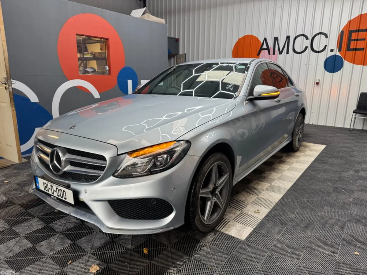 Mercedes-Benz C-Class Saloon, Petrol, 2018, Silver