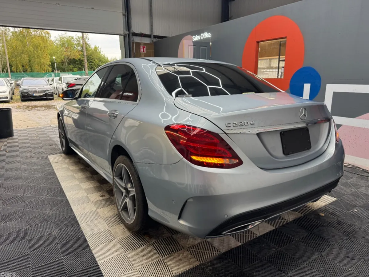 Mercedes-Benz C-Class Saloon, Petrol, 2018, Silver