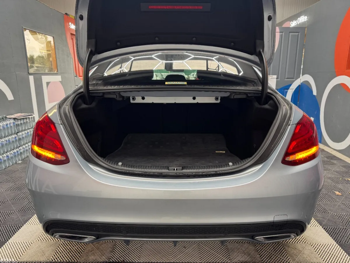 Mercedes-Benz C-Class Saloon, Petrol, 2018, Silver
