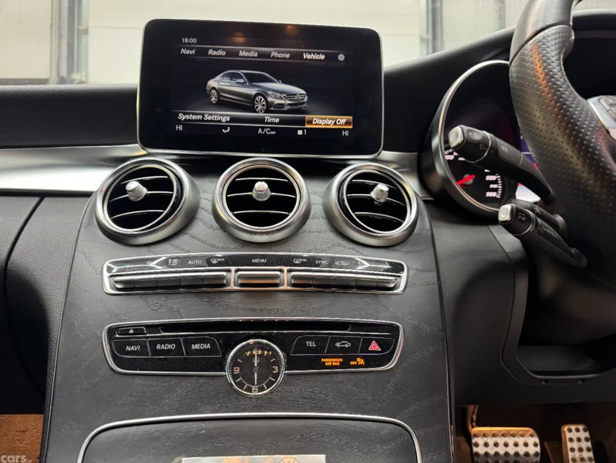 Mercedes-Benz C-Class Saloon, Petrol, 2018, Silver