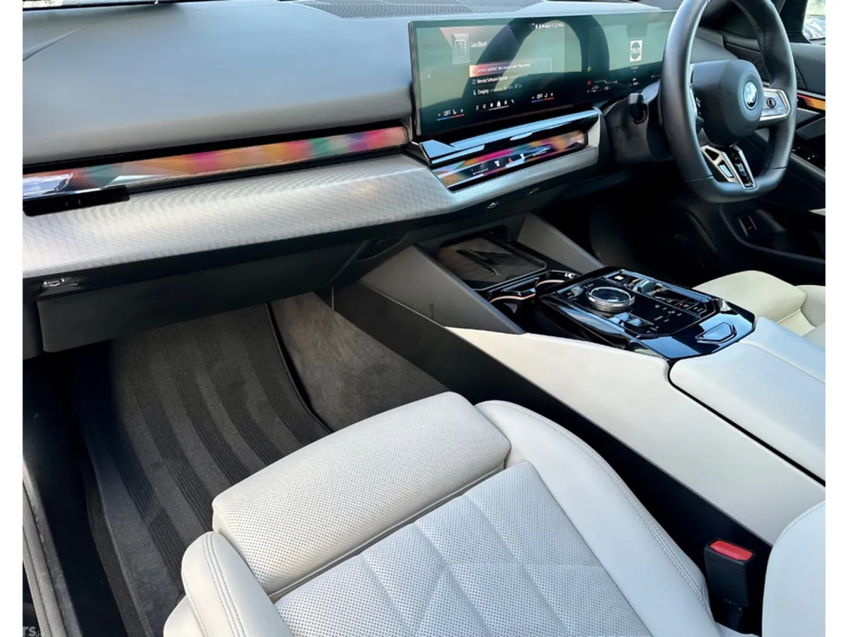 BMW 5-Series Saloon, Petrol Hybrid, 2026, Black