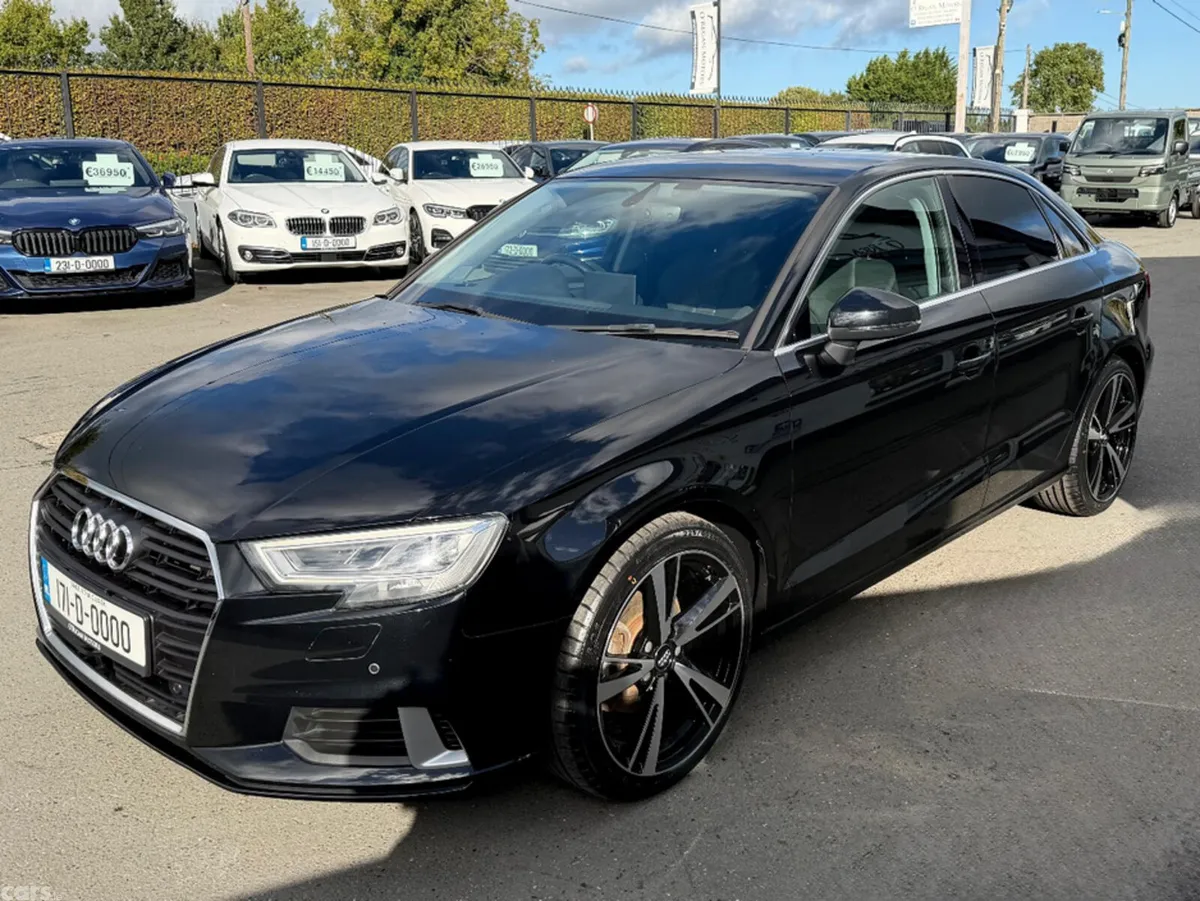 Audi A3 Saloon, Petrol, 2017, Black