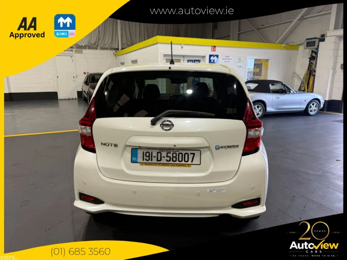 Nissan Note Hatchback, Petrol Hybrid, 2019, White