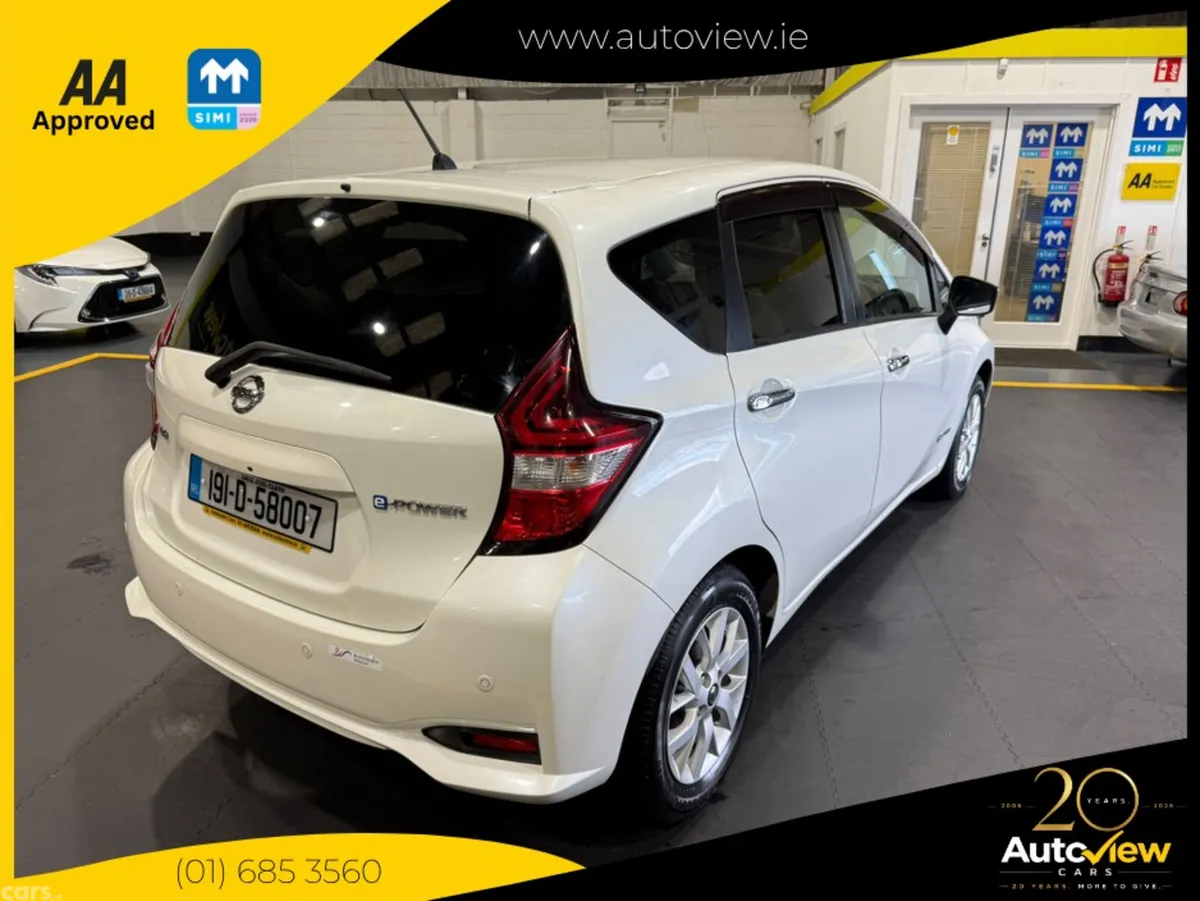 Nissan Note Hatchback, Petrol Hybrid, 2019, White