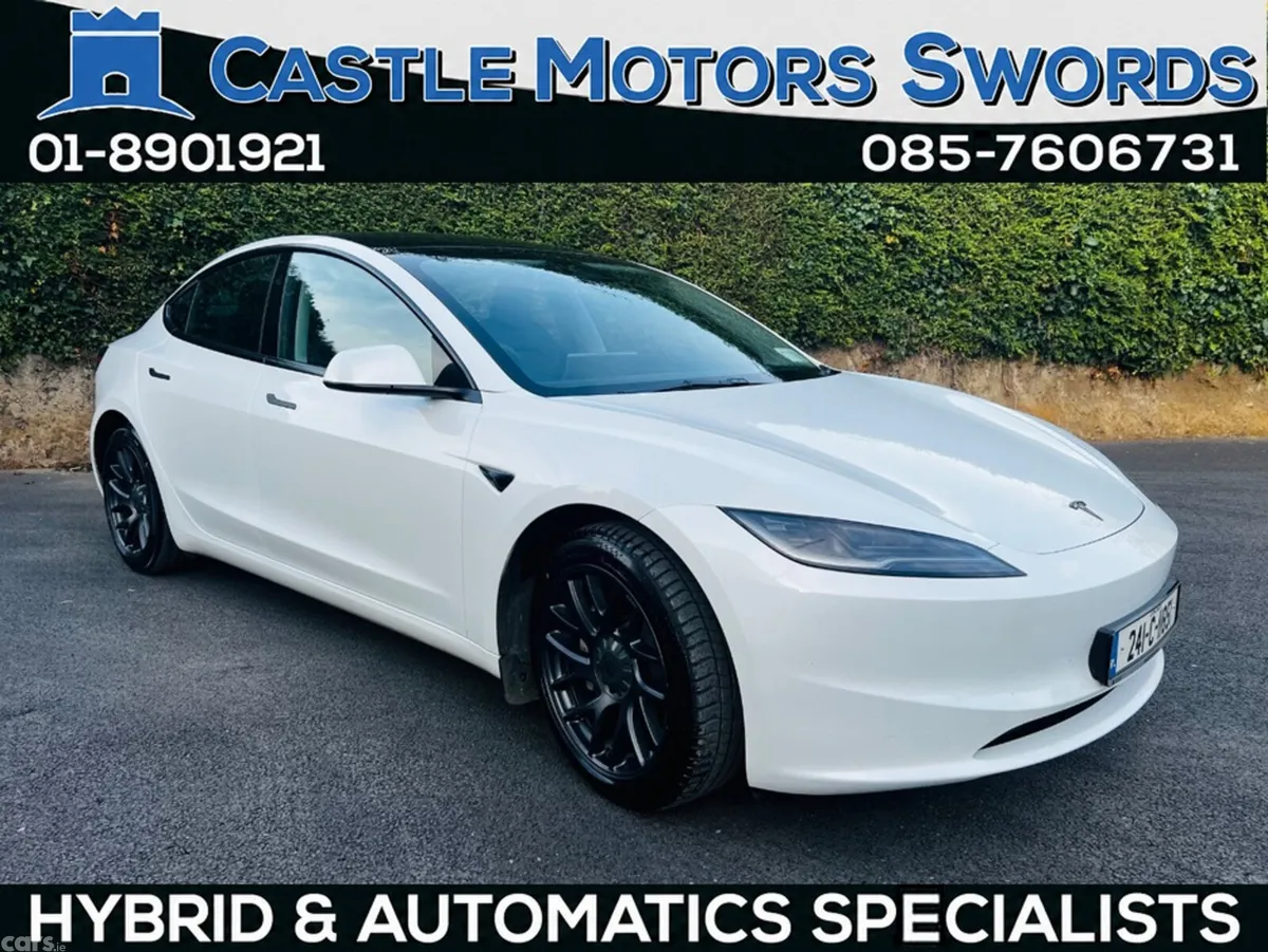 Tesla Model 3 Saloon, Electric, 2024, White