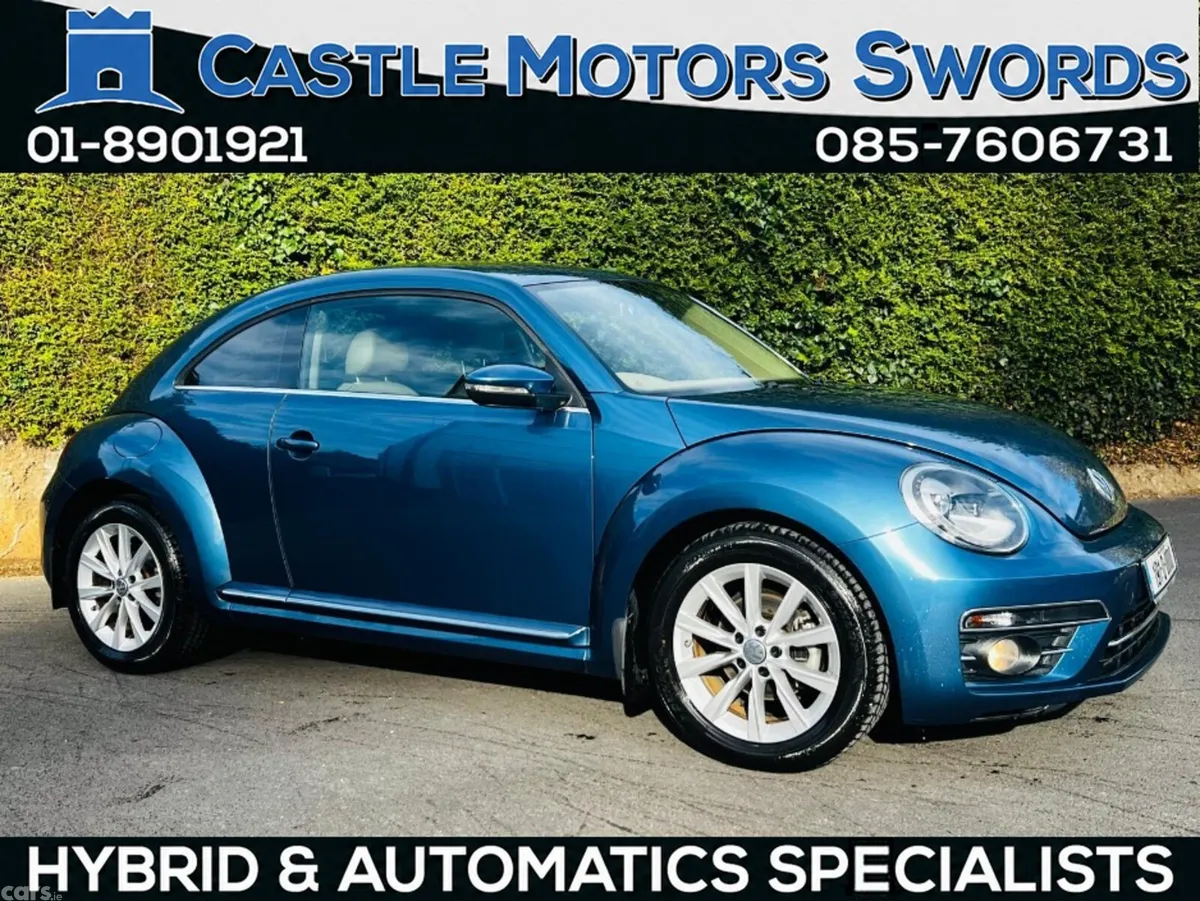 Volkswagen Beetle Hatchback, Petrol, 2019, Blue