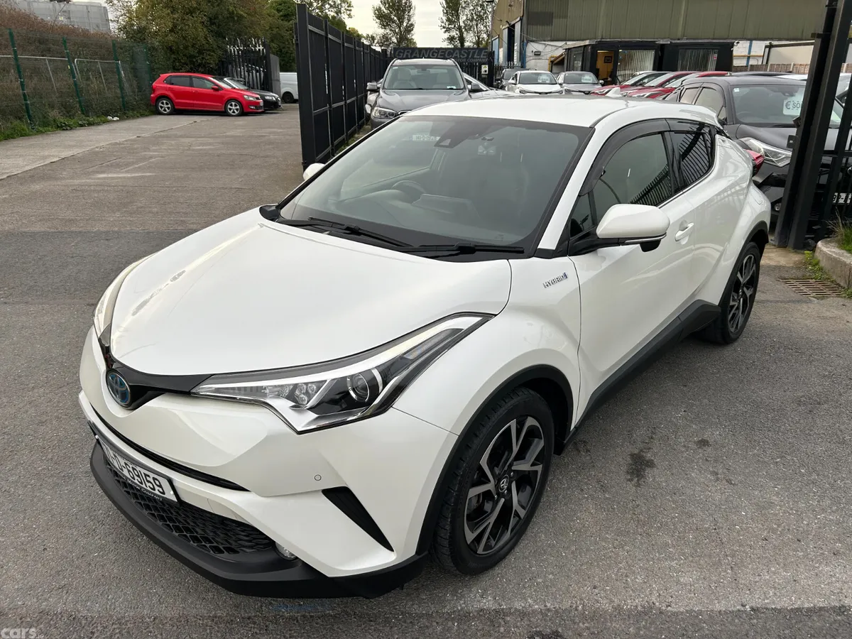 Toyota C-HR Hatchback, Petrol Hybrid, 2017, Red