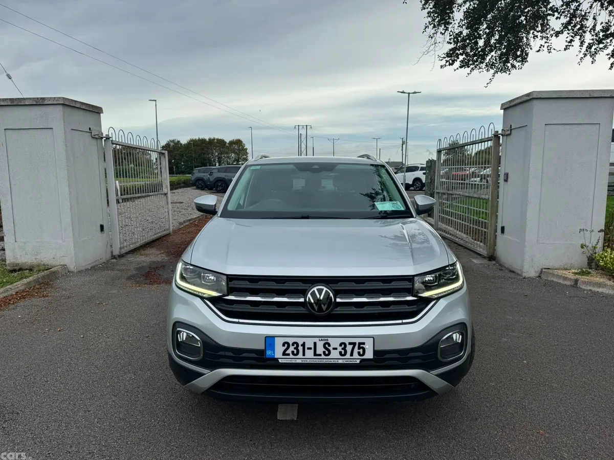 Volkswagen T-Cross SUV, Petrol, 2023, Silver