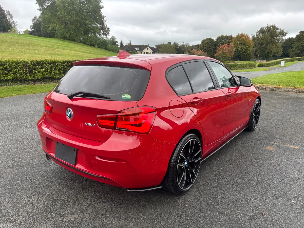 BMW 1-Series Hatchback, Diesel, 2017, Red