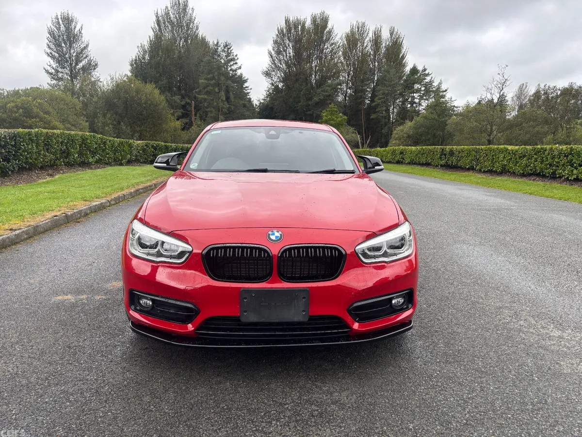 BMW 1-Series Hatchback, Diesel, 2017, Red