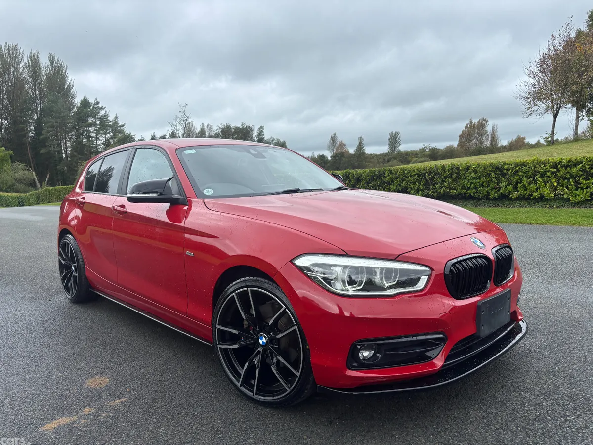 BMW 1-Series Hatchback, Diesel, 2017, Red