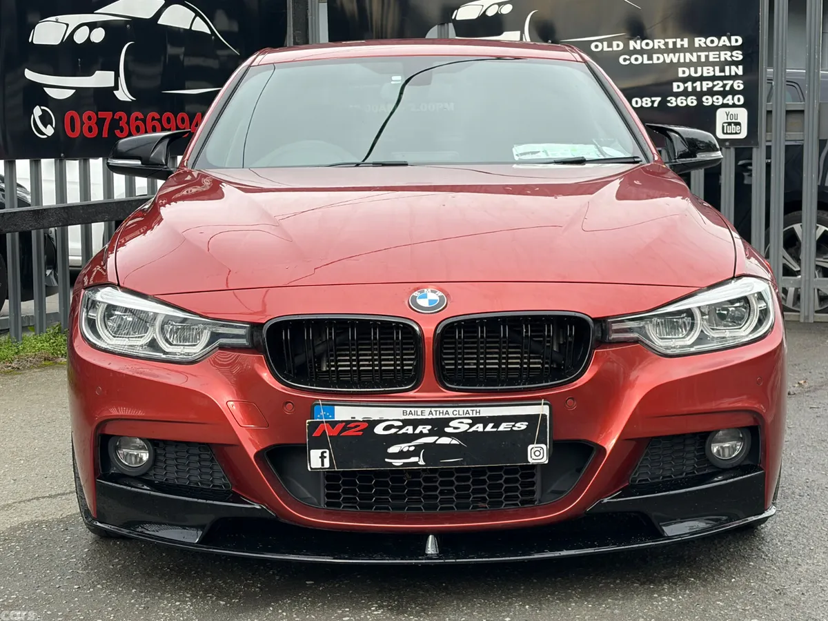 BMW 3-Series Saloon, Petrol Plug-in Hybrid, 2018, Orange