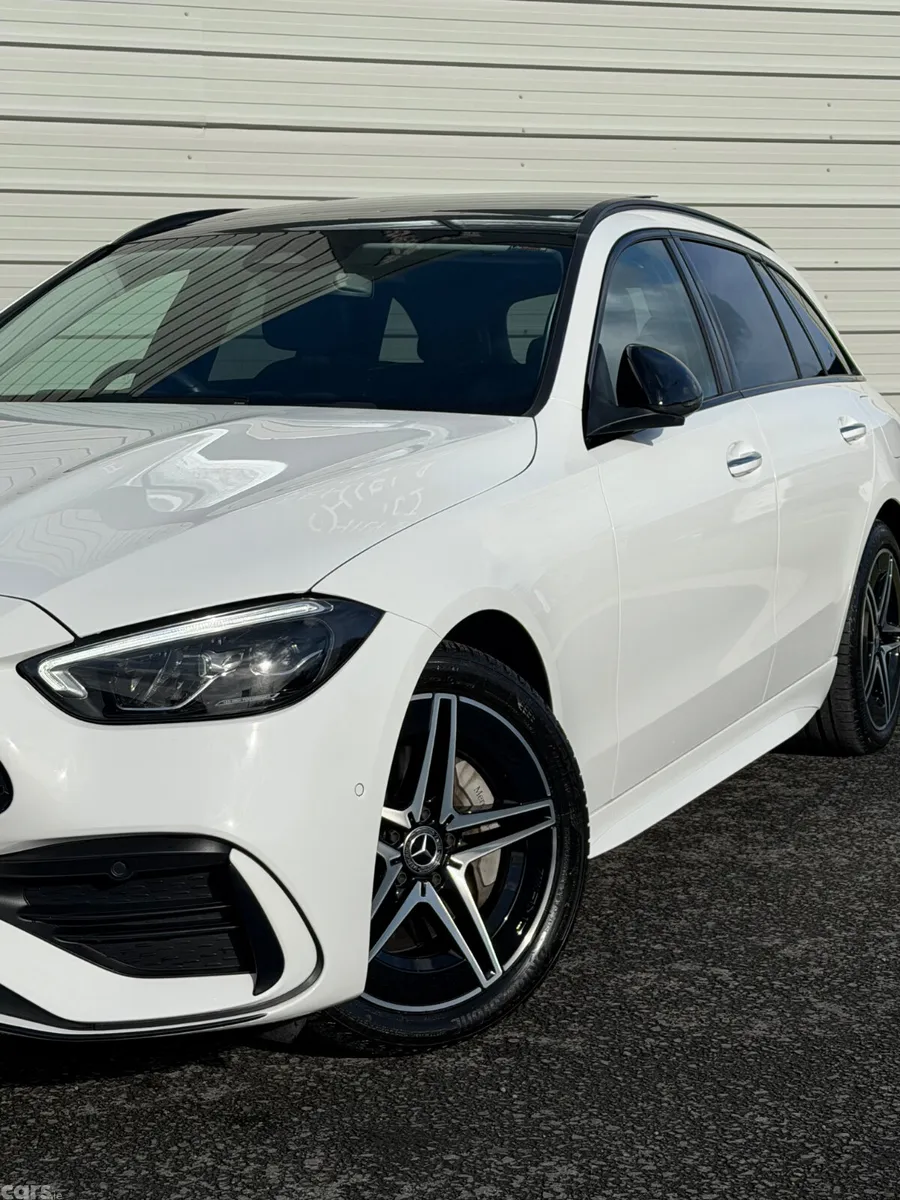 Mercedes-Benz C-Class Estate, Petrol Plug-in Hybrid, 2022, White