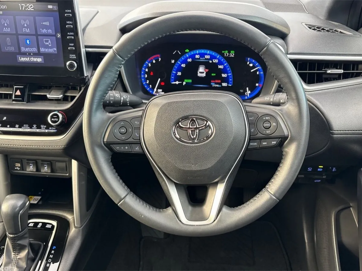 Toyota Corolla Cross SUV, Petrol Hybrid, 2023, Blue