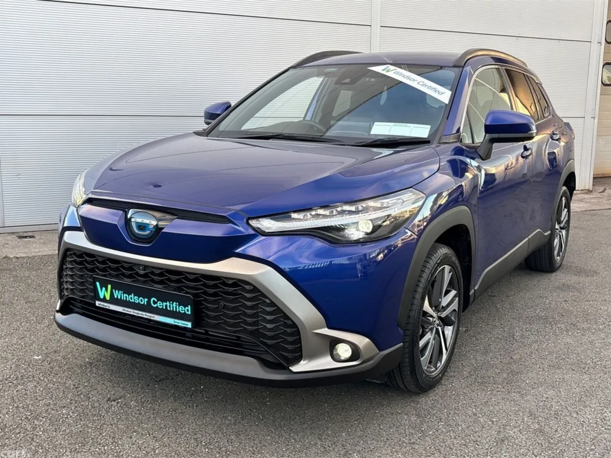 Toyota Corolla Cross SUV, Petrol Hybrid, 2023, Blue