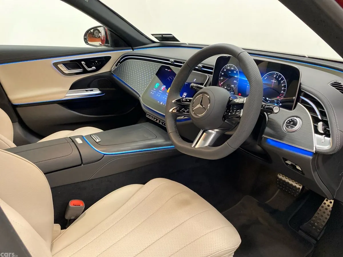 Mercedes-Benz E-Class Saloon, Petrol Plug-in Hybrid, 2026, Red